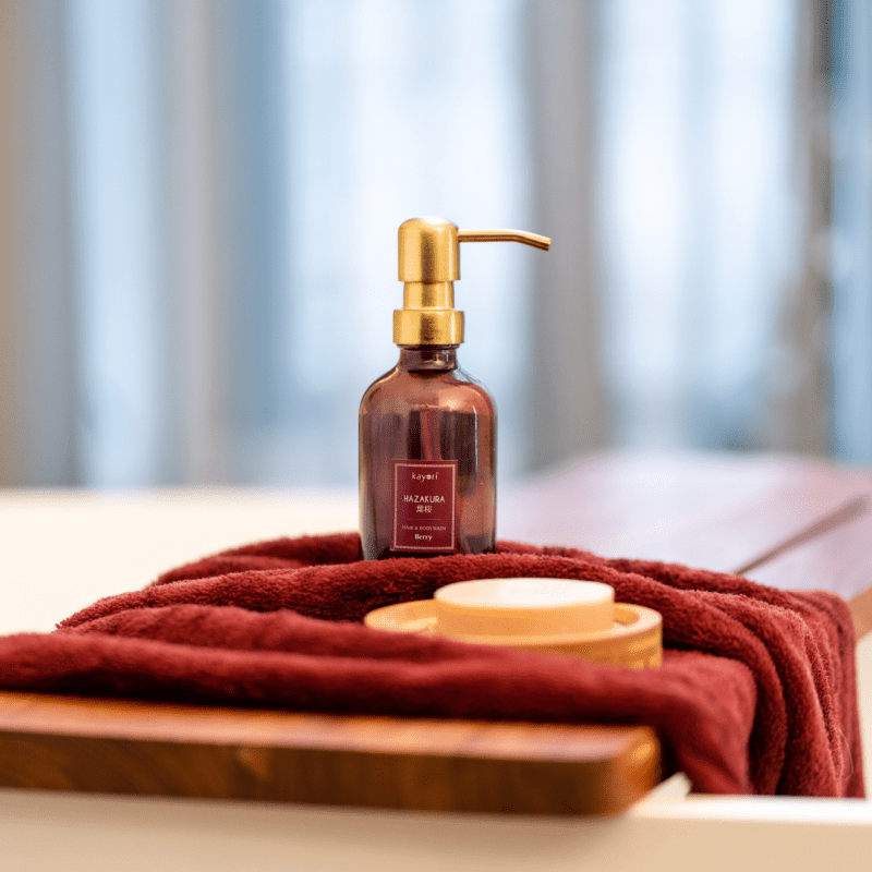 Kayori - Handwash Glas 250ml Shincha Berry