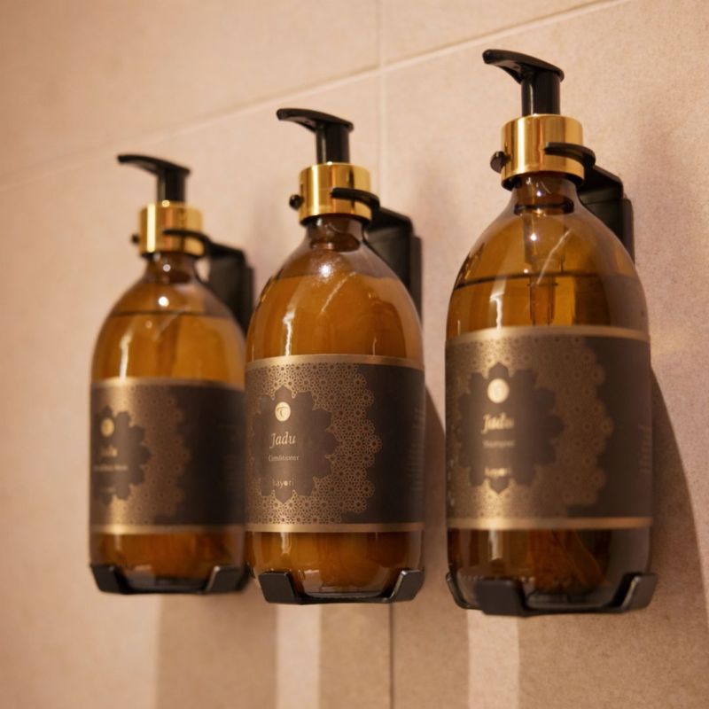 Kayori - Hotel Houder Zwart 500ml - triple