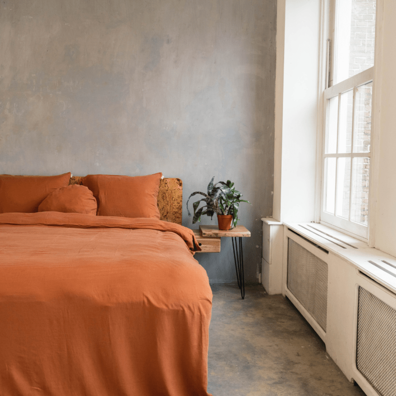 Kayori Izakaya Påslakan Washed Tencel© - Brun