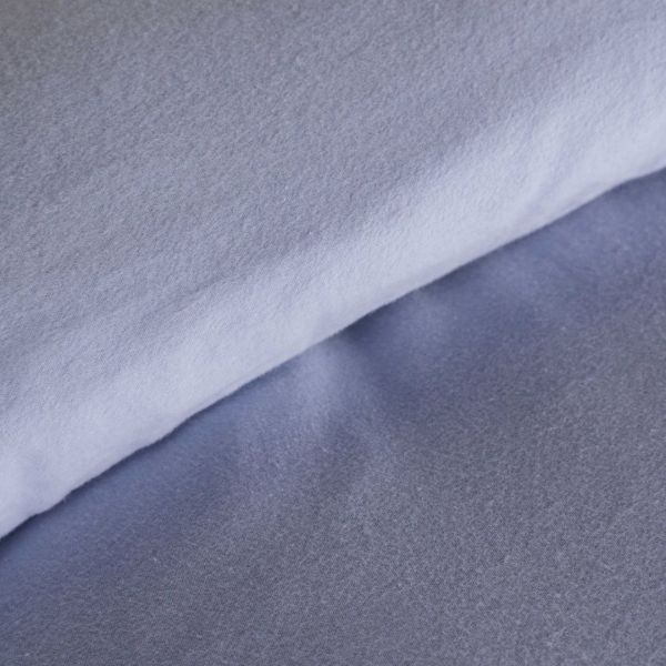Kayori dekbedovertrek Kiyu Velvet Flanel - Cloud Blue 