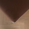 Kayori lakan med resår Kiyu Velvet Flanel – Choklad