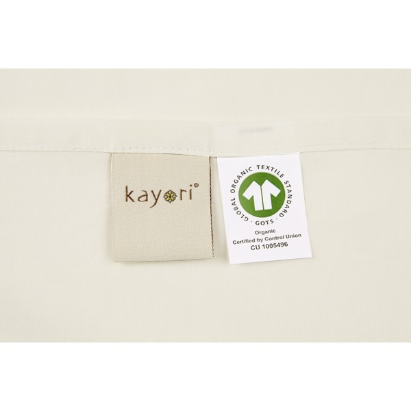 Kayori Shizu Örngott Bomullsperkal 60x70 2st - Offwhite