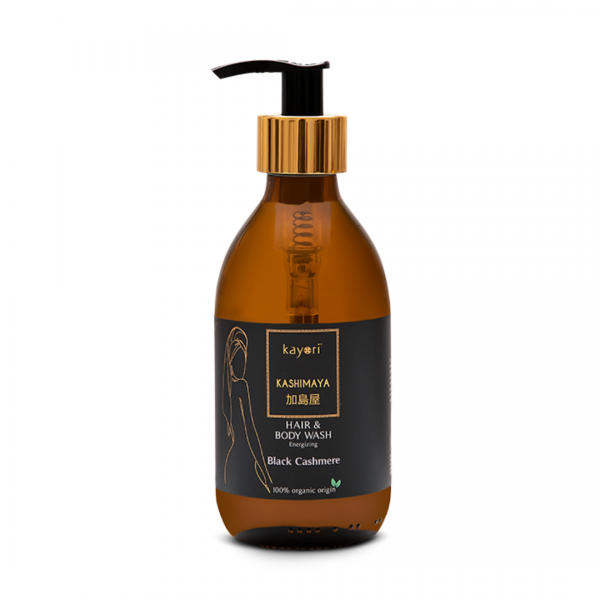 Kayori - Hair & Body Wash - 250ml - Glas - Hazakura