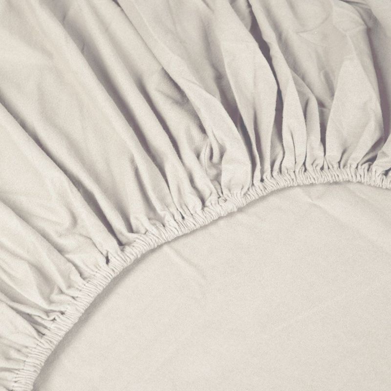 Kayori dra-på-lakan för madrass Atsui Flanell – Sand