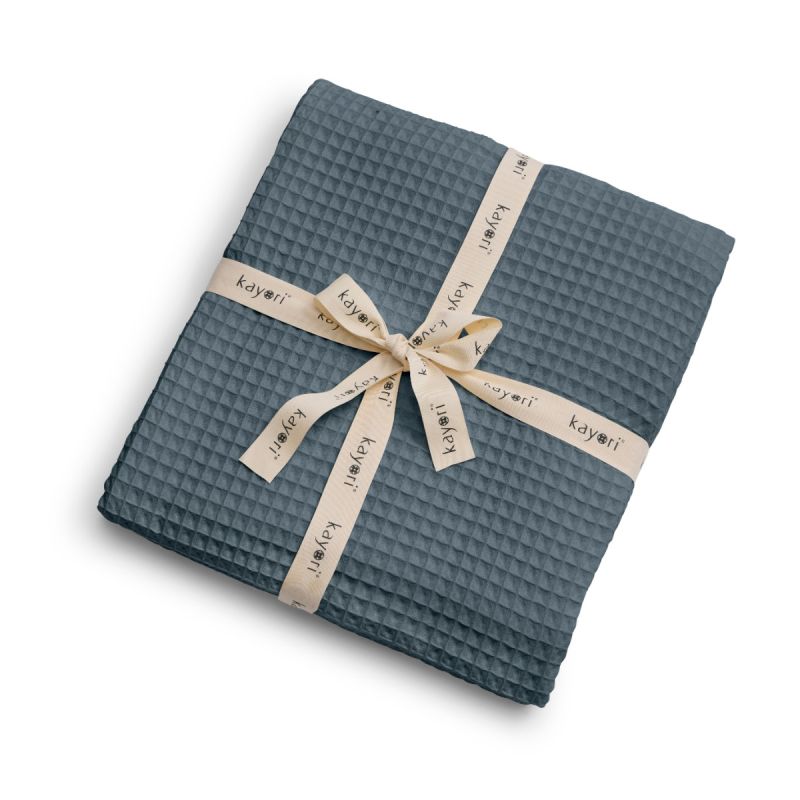 Kayori - Goya - Överkast - Bomull - 240/260 - Denim