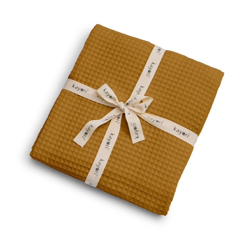 Kayori - Goya - Överkast - Bomull - 180/240 - Guld