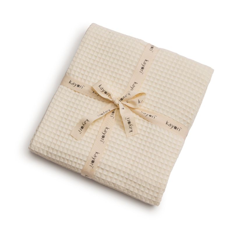 Kayori - Goya - Överkast - Bomull - 180/240 - Sand