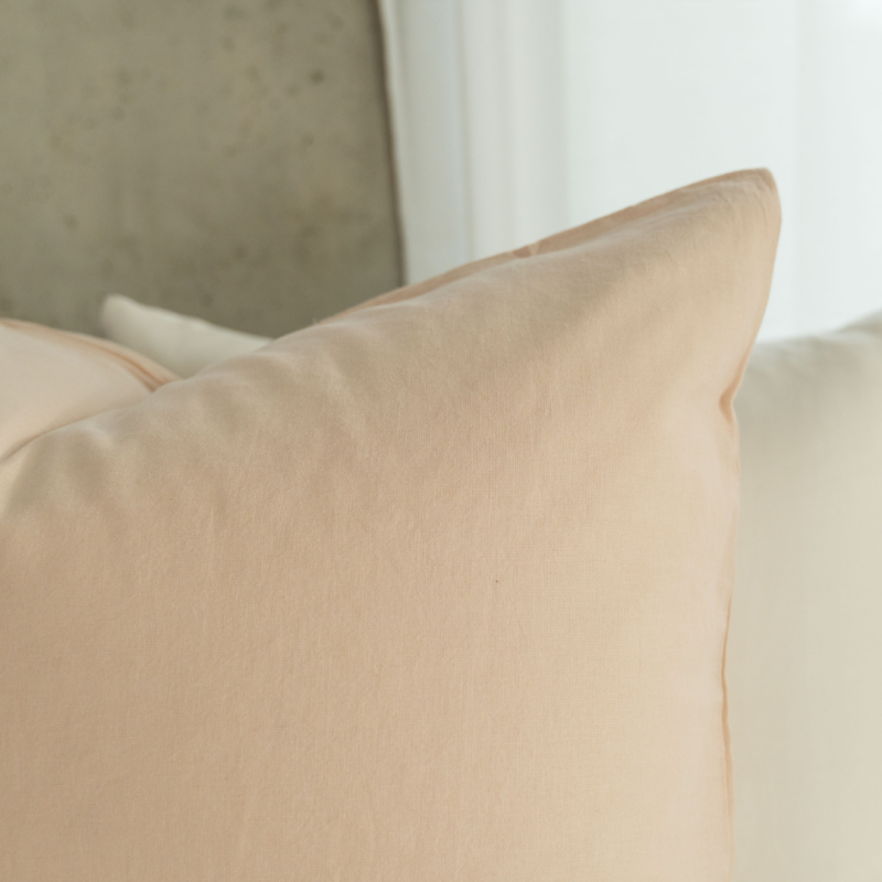 Ine - Kissenbezug - 2 stucks - 40x80 - Nude