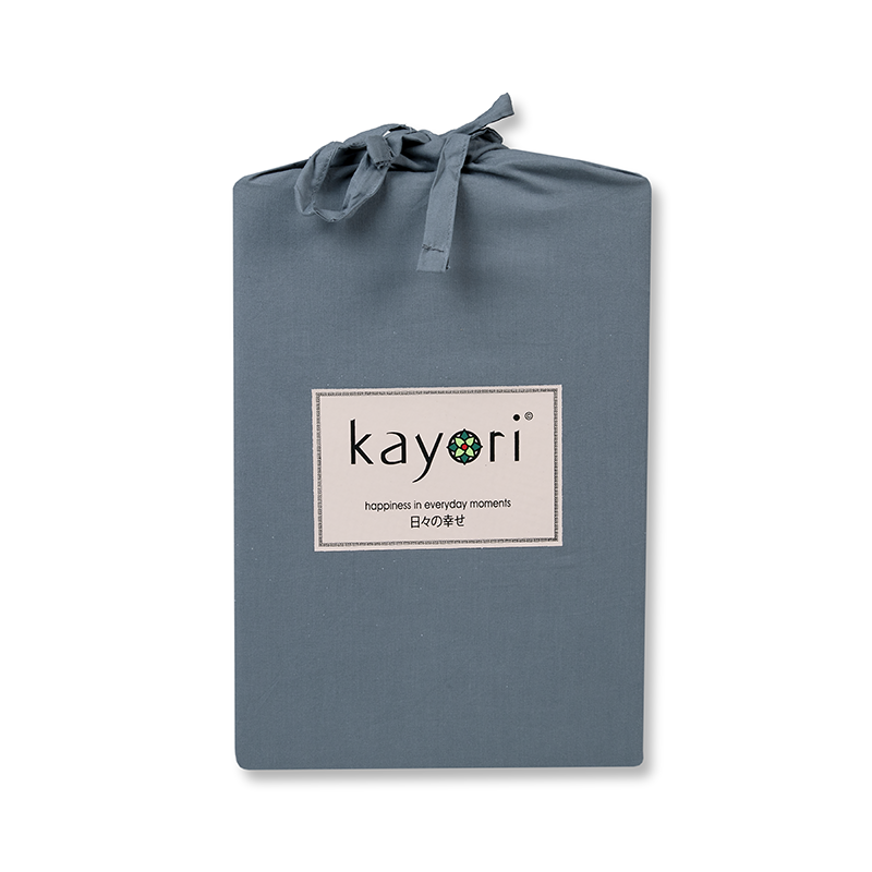 Kayori Kai Dra på lakan Bomull - Denim