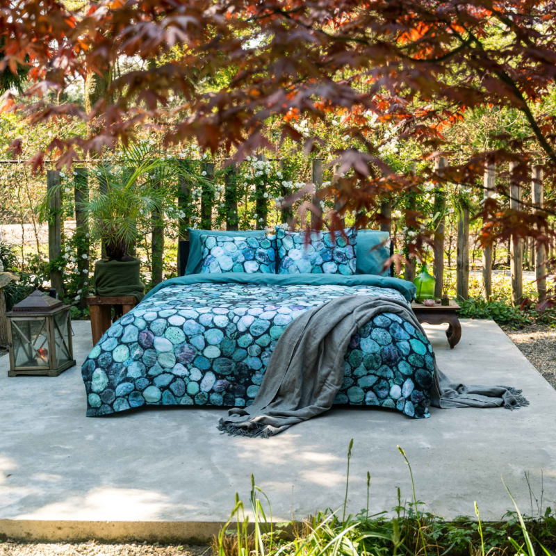 Kayori Buddh Paslakan - Bomull Satin