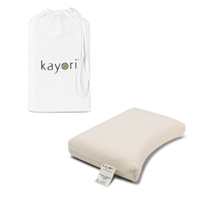 Kayori - Sota - Kussensloop 10cm 2 stuks - 40x60 - Wit