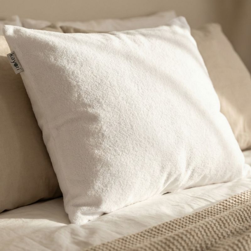 Kayori - Saiko Molton Örngott 60x70 Vit